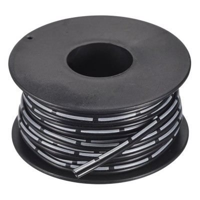 24AWG Silicone Ribbon Cable, 2 Pin 24 Gauge Flat Cable Flexible Silicone Wire...