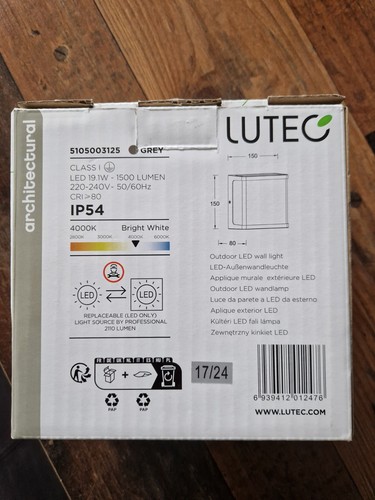 Lutec Außenlampe LED Aussenleuchte - Bild 4 von 4