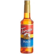 Torani Peach Flavoring / Fruit Syrup 750 mL 880602555