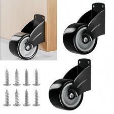 2 Pcs Gate Caster Wheels Replacement,Anti-Friction Gate Caster,Anti-Sag Door Bot