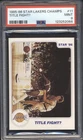1985 Star Basketball Title Fight? #11 PSA 8.5