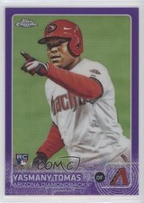2015 Topps Chrome Purple Refractor 13/250 Yasmany Tomas #189 10vy