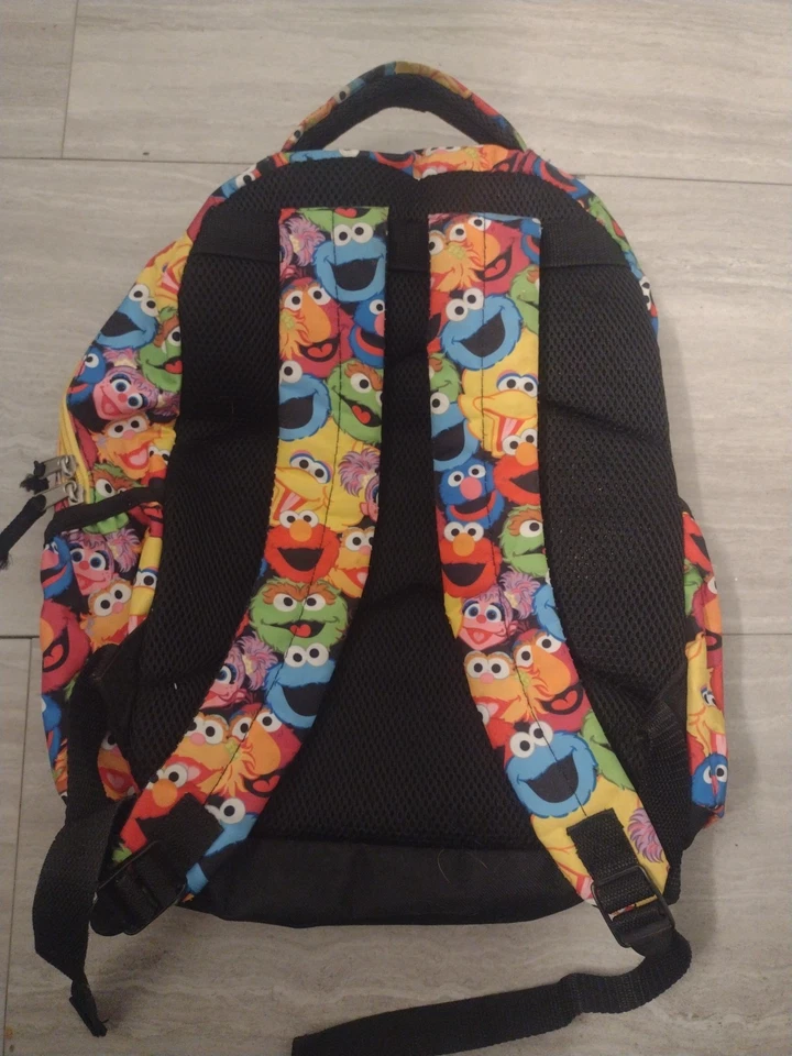 Mochila vintage rua gergelim vários caracteres/cor Leia as descrições! Raro - Imagem 2 de 4