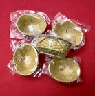 Vintage Miniature Baskets Dollhouse Lot Of (5) Resin Baskets NOS