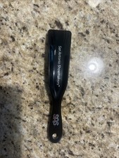 VINTAGE SAS Shoe Horn San Antonio Shoemakers, Black  Silver NEW