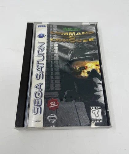 Command & Conquer (Sega Saturn) Authentic Complete in Box CIB - Picture 1 of 8