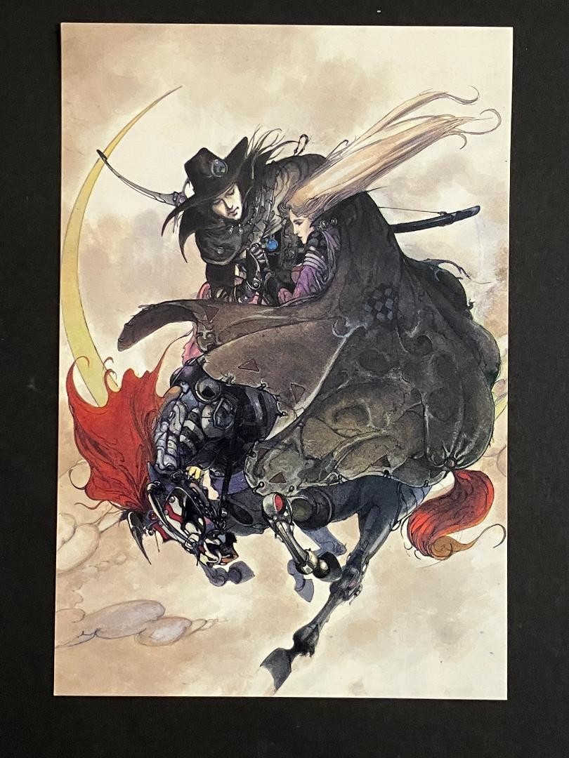 Yoshitaka Amano Vampire Hunter D Postcard! Final Fantasy, Angel's