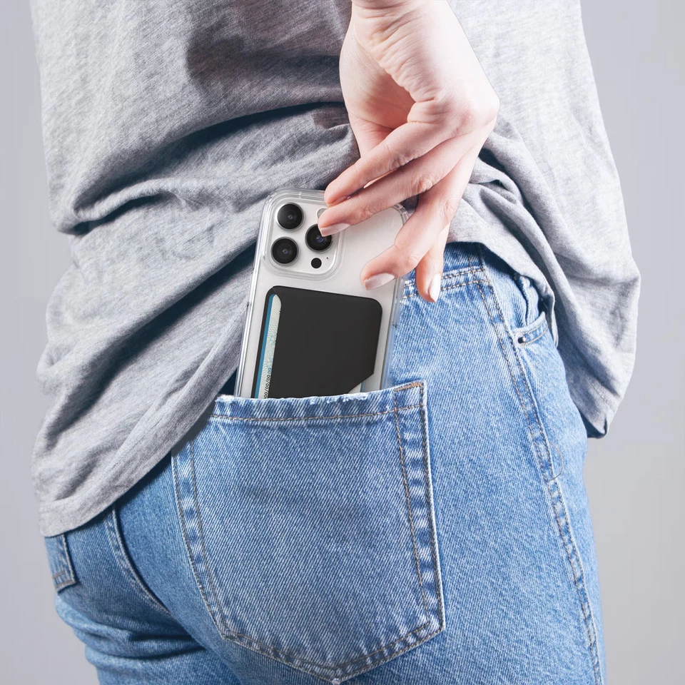 Speck - Cartera ClickLock para iPhones de Apple con MagSafe - Negra Foto 4 de 4