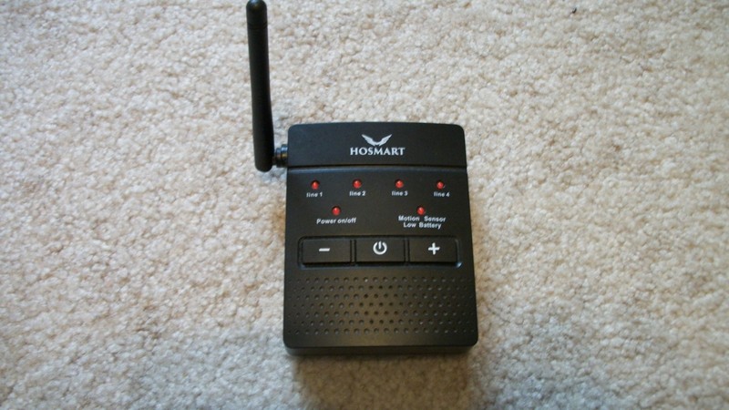 Supplemental Hosmart Driveway Alarm Receiver --- Receiver Only