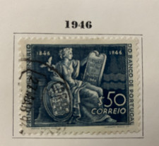 Portugal 1946 - 100 Years Portugal Bank stamps set used