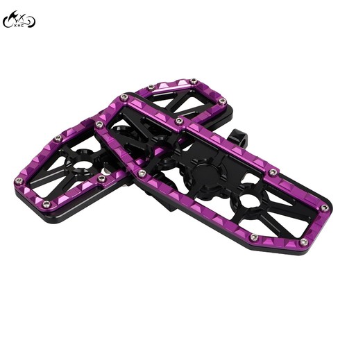 Motorcycle Rear Floorboards Footpegs Pedals For Harley Heritage Softail Touring - Picture 17 of 17