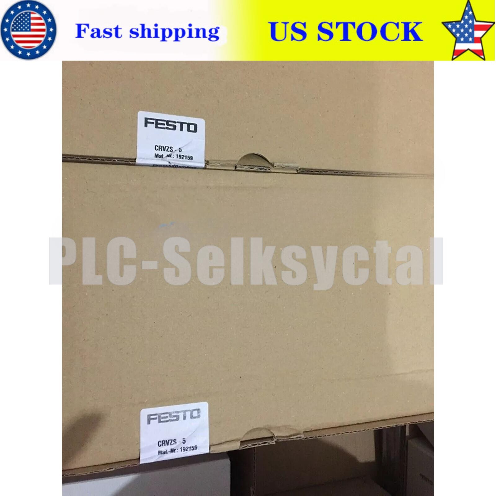 US FREE TAX New FESTO CRVZS-5 192159 Compressed Air Reservoir High Alloy