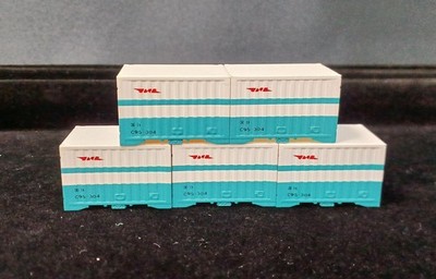 Tomix N Scale C95 Container 5 Pieces Model 3109