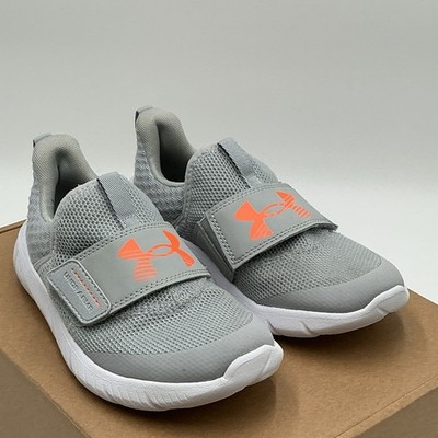 Under Armour Flash 3026704-101 Sneaker Kids US 13.5M Gray Comfort Shoes Ebay3984