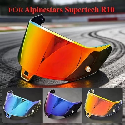 SR10 Visor Fits For Alpinestars Supertech R10 Motorcycle Helmet Shield Lens