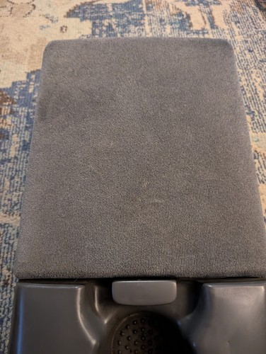 97-03 Ford F150 Center Console Split Bench Seat CupHolder F65Z-15644A22-AAD Gray - Picture 3 of 9
