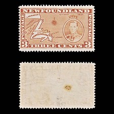 8251: Newfoundland SG258 3c Orange brown 1937 Sc#234 Mi222IA Mint MNH C£38