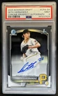 2025 Bowman Draft Seth Hernandez Chrome Auto 1st Prospect #CPA-SH Pirates PSA 9