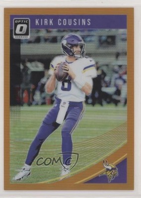 2018 Donruss Optic Orange Prizm 32/199 Kirk Cousins #62 8k4