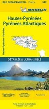 Image of Michelin Hautes-Pyrénées Pyrénées-Atlantiques - Michelin Local Map 342 (Map)