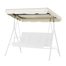 Flexzion Replacement Canopy for Outdoor Swing - 66" X 45" 2 Seat Bench Glider...