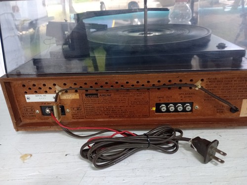 Montgomery Ward Airline GEN 6221A Vtg AM/FM BSR Phono 8 Track ALL WORKING! - Picture 19 of 23