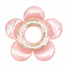 HeySplash Pool Floats, Large Pink Floats for Adults, Inflatable Floatie Loung...