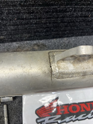 1999-04 Honda TRX 400EX White Bros E Series Muffler with Hardware - Picture 3 of 12