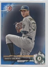 2017 Bowman Prospects Blue 36/150 Dakota Chalmers #BP46 1v3