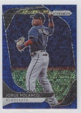 2020 Panini Prizm Tier II Quick Pitch Blue Donut Circle /199 Jorge Polanco 0e2x
