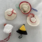 Vintage BARBIE “Picnic Set” #967 (1959-61) Straw Hat with Ribbon Ties Five Hats