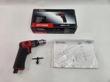 Chicago Pneumatic CP7300C - Air Power Hand Drill  1/4" Keyed Chuck 3300 RPM