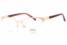 Jones New York VJON501 0ROG 00 Rose Gold 53mm Eyeglasses New Authentic