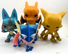 Funko Pop! Pokemon Lot Lucario #856 Greninja #968 Charizard #843 Alakazam #855