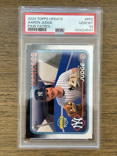 Aaron Judge #PP-2 2024 Topps Update Paw Patrol card