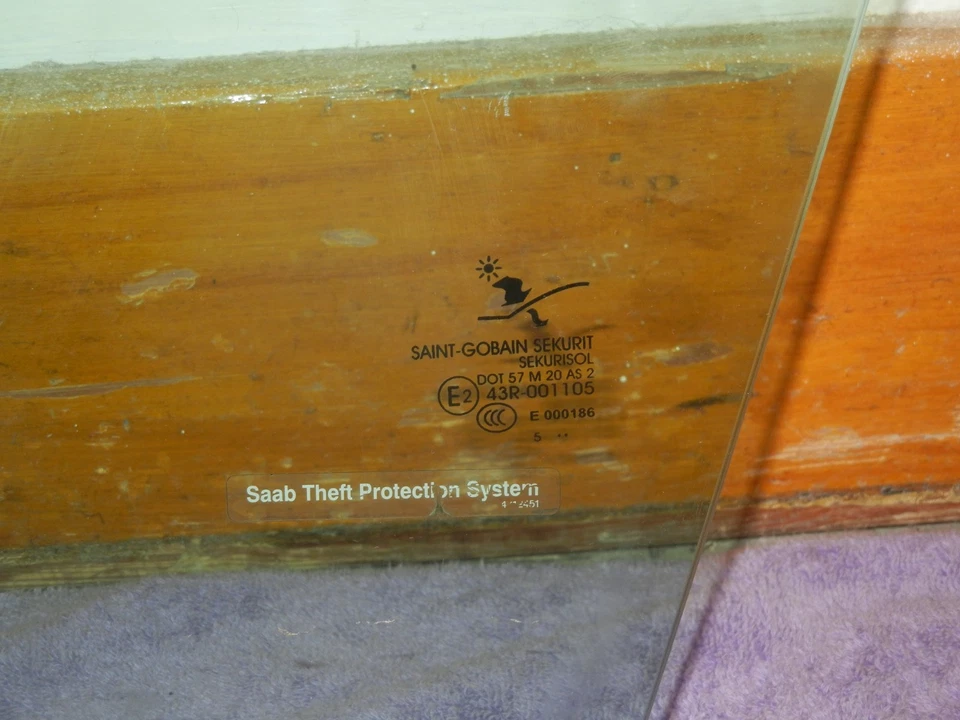 Vidrio ventana puerta delantera izquierda SAAB 9-5 2006 1999-2009 Foto 3 de 4