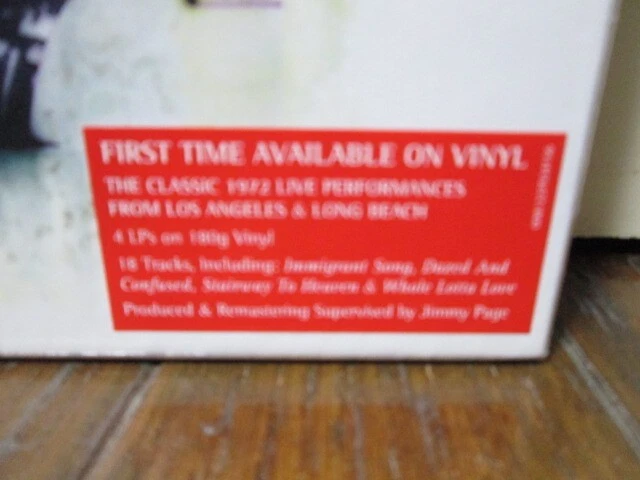 Sealed Eu Board Led Zeppelin 4Lpbox Analog How The Was West Won Record First Tim - Image 2 of 4