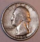 1935-S Washington Quarter - Fine/VF - #0314EA