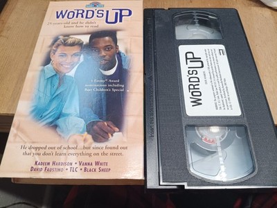 T.L.C. David Faustino Vanna White Kadeem Hardison Black Sheep Words Up VHS Rare