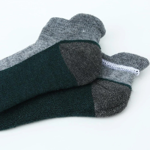 Merino Wool Ankle Athletic Hiking Socks 3 Pairs Thin Lightweight Cushioned Lo... - Picture 8 of 8
