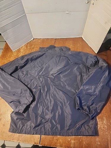 Vintage 80's NIKE Blue Tag Windbreaker Track Jacket Quarter Zip Size L EUC  - Picture 6 of 6