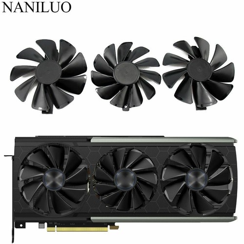 Cooler Fan For Sapphire RX 5700XT RX5700 FDC10H12D9-C FD10015M12D 85mm 95mm - Afbeelding 12 van 15