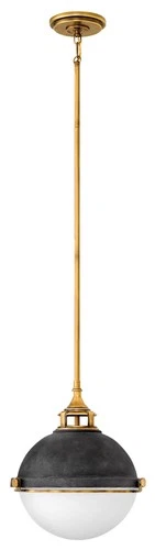 Hinkley Lighting 4834 Fletcher 2 Light 14"W Pendant - Brass - Picture 5 of 9