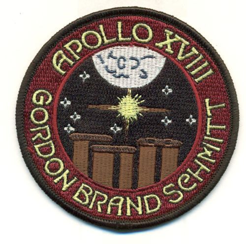 APOLLO 18 - 3.5 INCH PATCH - AP18-01B - Afbeelding 1 van 1