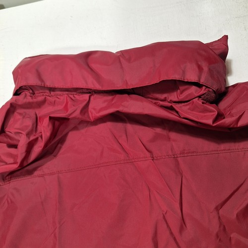 Atlanta Braves Rain Jacket Men XXL Red Columbia Hood 150th anniversary - Picture 9 of 9