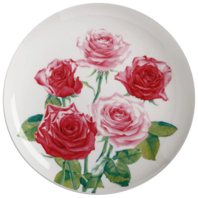 Maxwell & Williams JY0044 Teller Rose FLORIADE Bone China Porzellan, in Gesch...