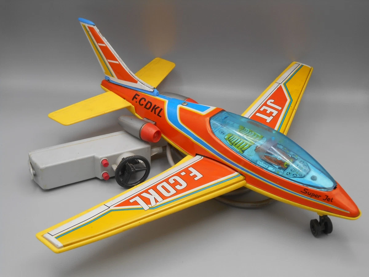 JOUET ANCIEN JOUSTRA 563 Tres Rare Avion Rallye Ecole De Pilotage