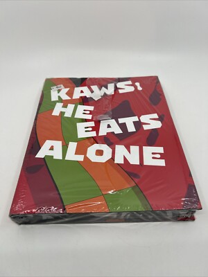 Kaws He Eats Alone Hardcover Book Germano Celant 