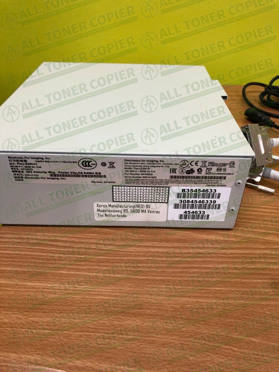 Integrated Bustled Color Server Fiery B35 for Xerox Color C75