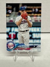 2018 Topps Series 1 Baseball Card #277 Aaron Slegers RC Minnesota Twins